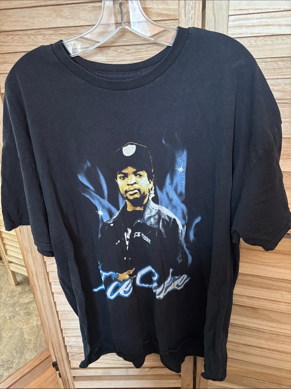 Black Men’s Graphic T‑Shirt with Ice Cube 2XL